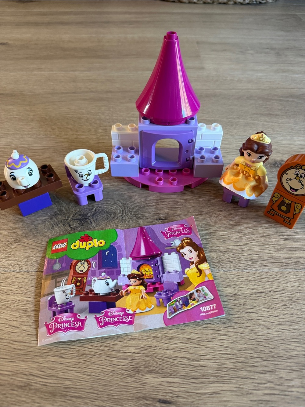 LEGO Duplo Disney Princess Belle's Castle Building Toy Set